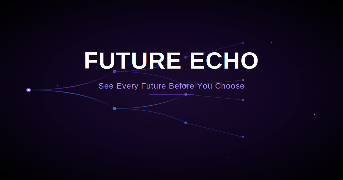 Future Echo — See Every Future Before You Choose
